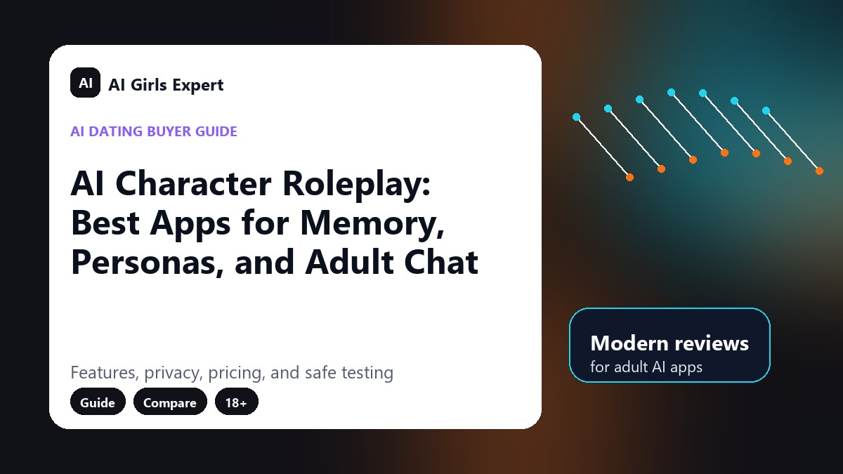 AI Character Roleplay: Best Apps for Memory, Personas, and Adult Chat