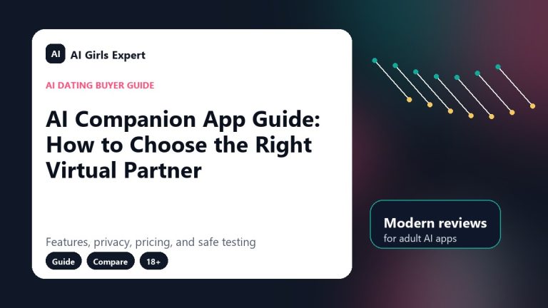 AI Companion App Guide: How to Choose the Right Virtual Partner