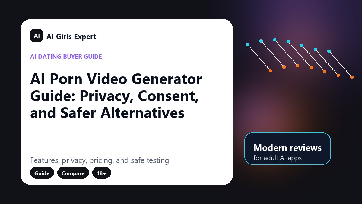 AI Porn Video Generator Guide: Privacy, Consent, and Safer Alternatives