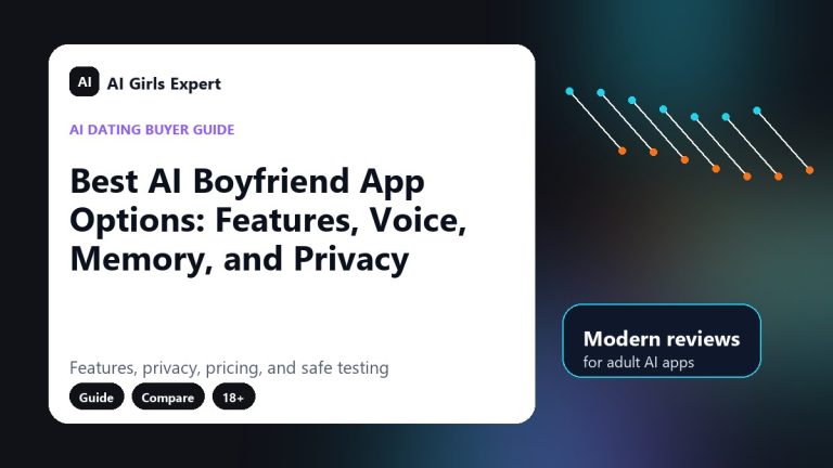 Best AI Boyfriend App Options: Features, Voice, Memory, and Privacy