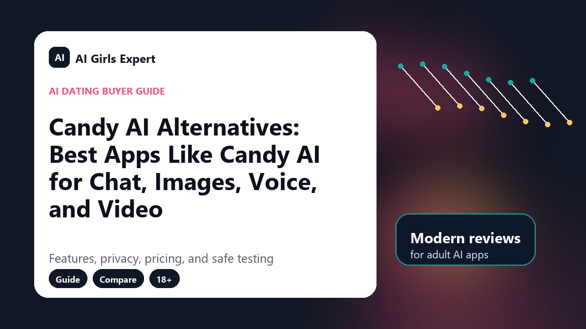 Candy AI Alternatives: Best Apps Like Candy AI for Chat, Images, Voice, and Video