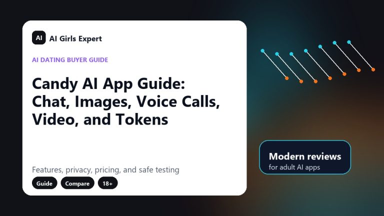 Candy AI App Guide: Chat, Images, Voice Calls, Video, and Tokens