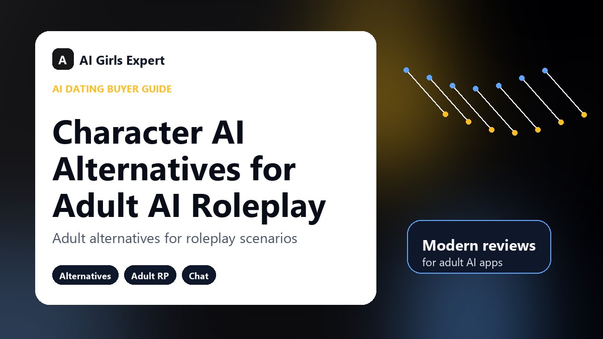 Character AI Alternatives for Adult AI Roleplay