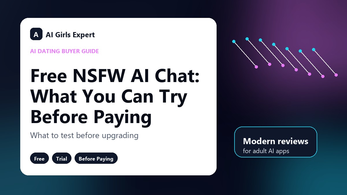 Free NSFW AI Chat: What You Can Try Before Paying