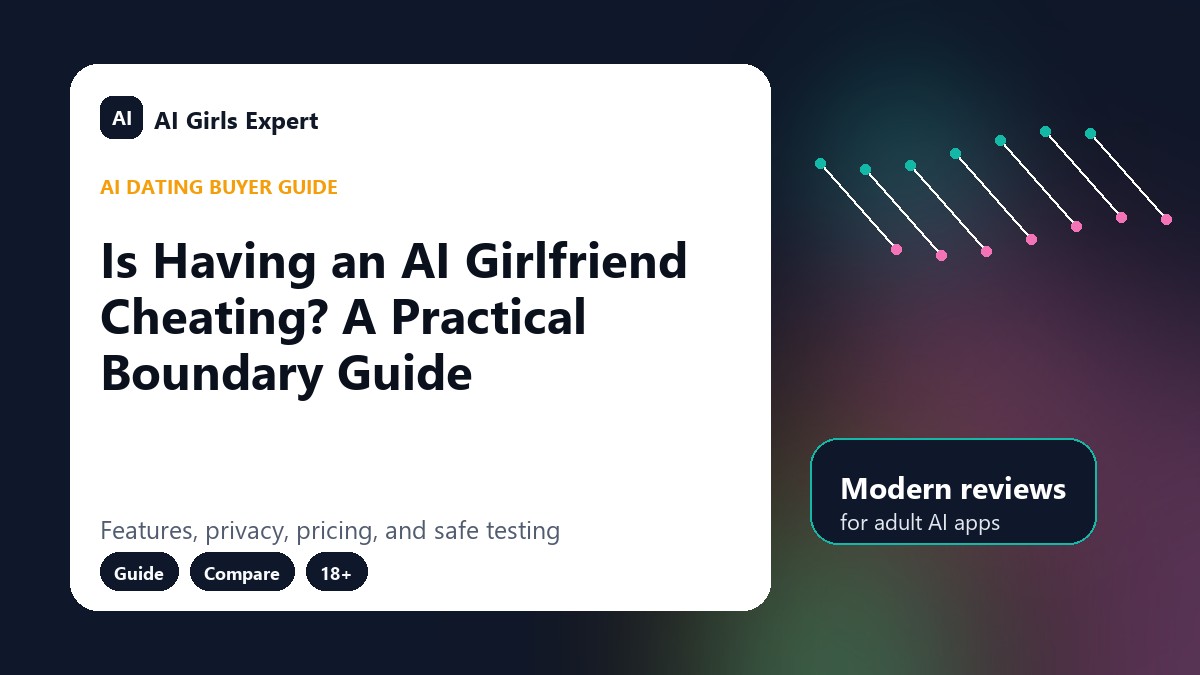 Is Having an AI Girlfriend Cheating? A Practical Boundary Guide