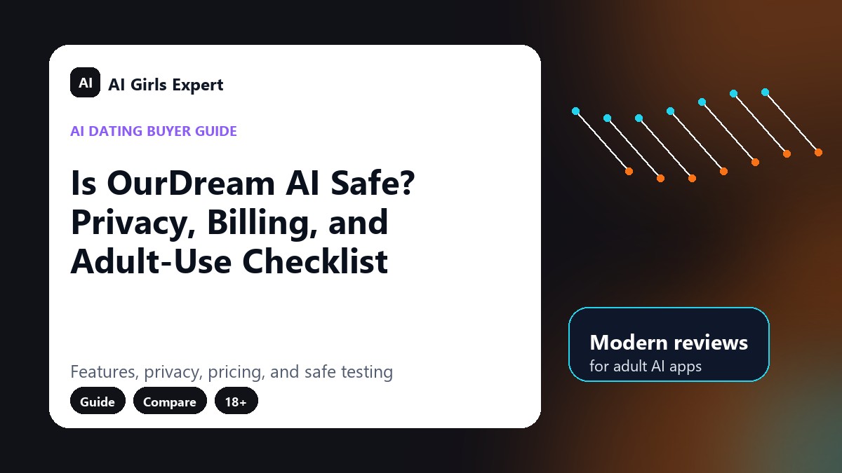 Is OurDream AI Safe? Privacy, Billing, and Adult-Use Checklist