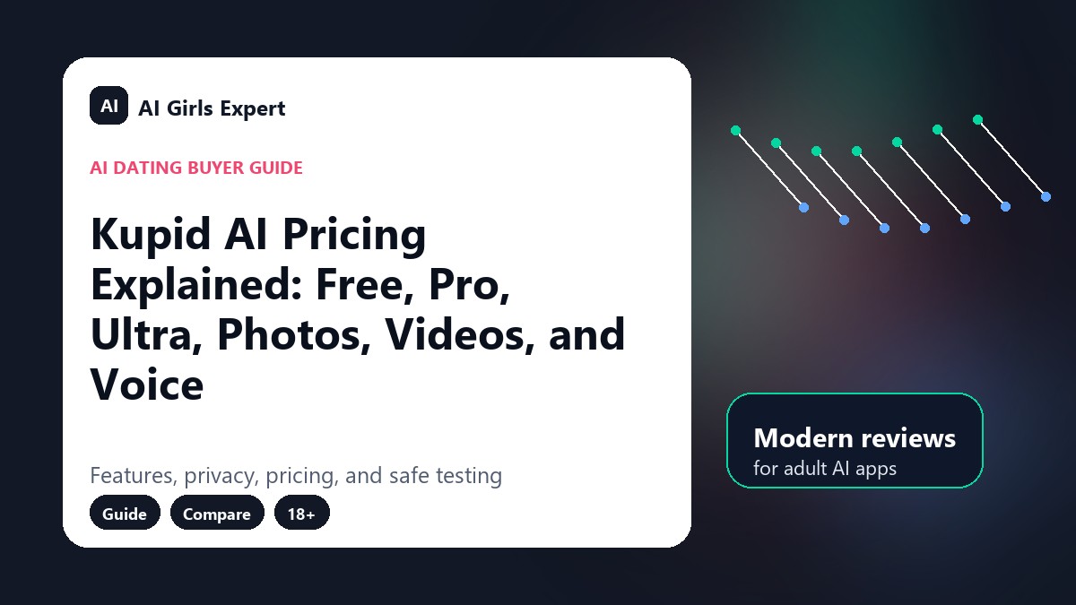 Kupid AI Pricing Explained: Free, Pro, Ultra, Photos, Videos, and Voice