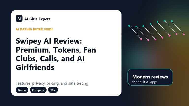 Swipey AI Review: Premium, Tokens, Fan Clubs, Calls, and AI Girlfriends